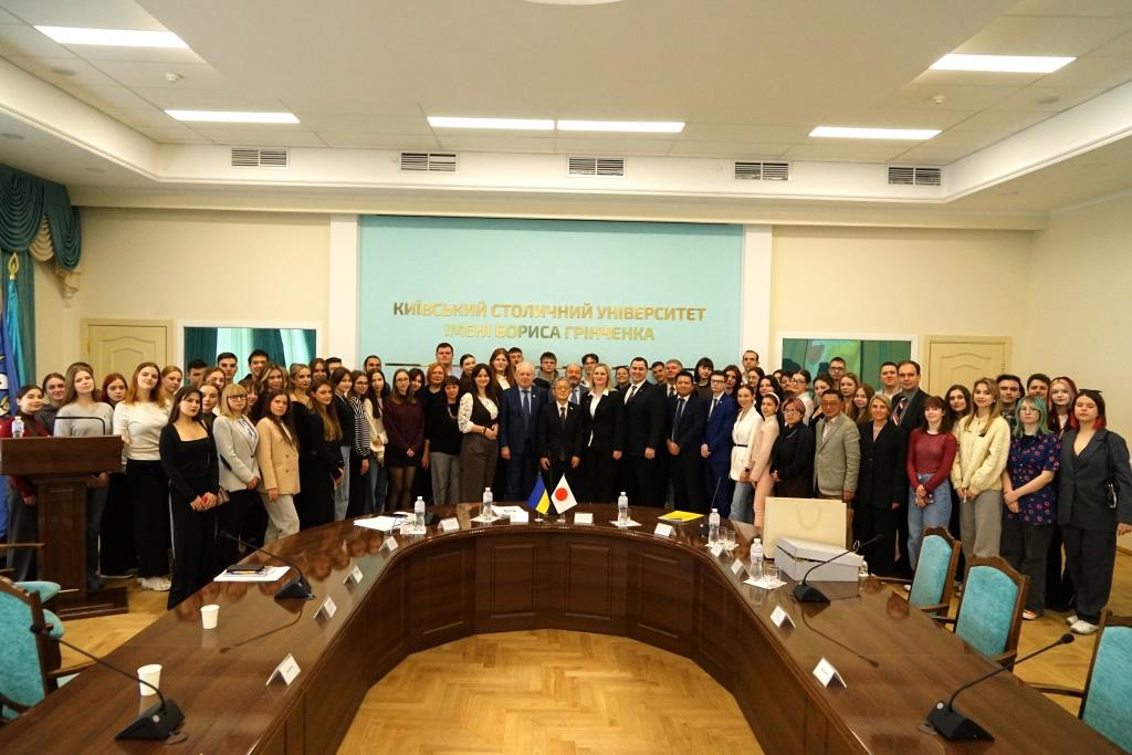 Ambassador Extraordinary and Plenipotentiary of Japan to Ukraine visits Grinchenko University